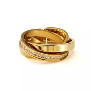 Vita Fede Cassio Pave Stackable Rings